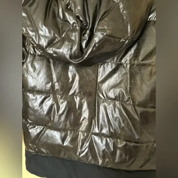 CrewCuts Girls' reversible puffer Hoodie Jacket with Prima Loft Blue XL - Picture 12 of 16